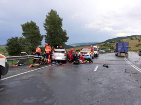 Accident rutier grav, cu victime în apropierea localității Păniceni