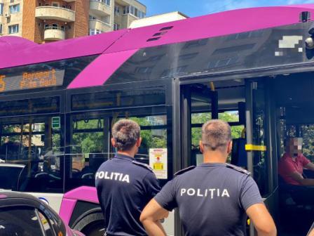 Controale în mijloacele de transport Cluj, în urma căruia o femeie căutată pentru mai multe fapte, a fost prinsă de Poliție