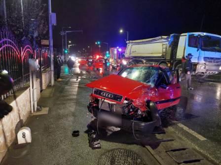 Accident rutier produs în localitatea Florești