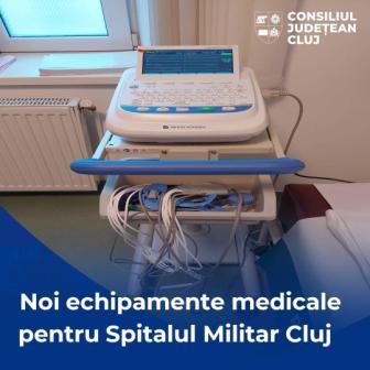 Spitalului Militar Cluj, dotat cu echipamente medicale noi