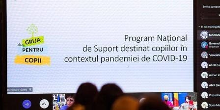 Programul Național de Suport al Guvernului pentru Copii, în contextul pandemiei de COVID19 – DIN GRIJĂ PENTRU COPII
