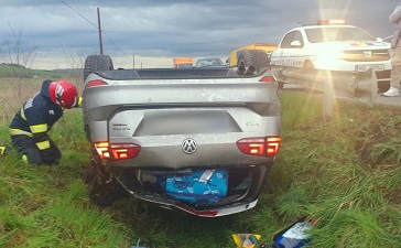 Accident rutier produs pe DN1C, pe raza localității Bonțida