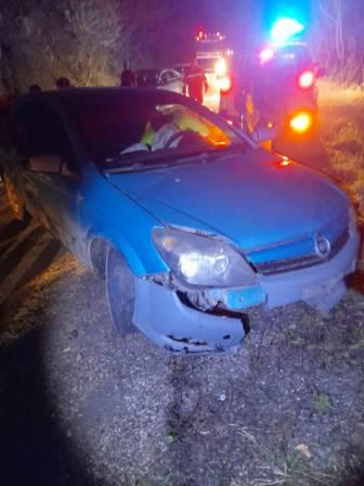 Accident între localitățile Băișoara și Săcel , o mașina fiind implicata, iar doua persoane având nevoie de îngrijiri medicale