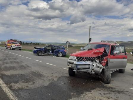 Accident rutier petrecut în localitatea Bunești