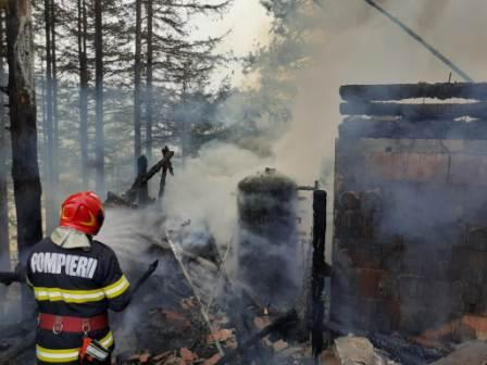 Incendiu care a afectat o centrală termică în localitatea Rogojel