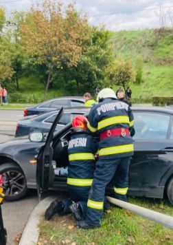 Accident rutier petrecut pe strada Plopilor din Cluj-Napoca