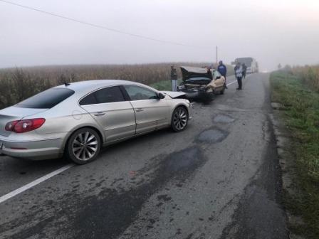 Accident rutier produs pe DJ172F, la intersecția cu DJ 161D, în localitatea Mănăstirea, comuna Mica