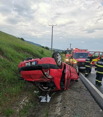 Accident rutier petrecut în localitatea Vâlcele
