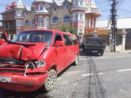 Accident rutier petrecut pe strada Horea din Huedin