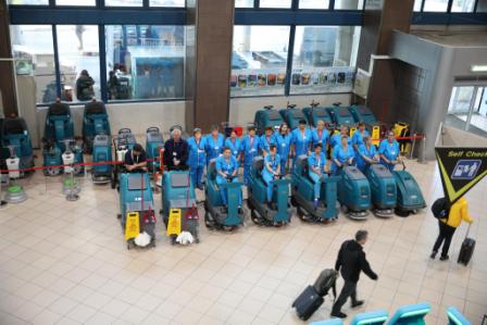 Aeroportul Internațional Henri Coandă, dotat cu noi echipamente performante de curățenie
